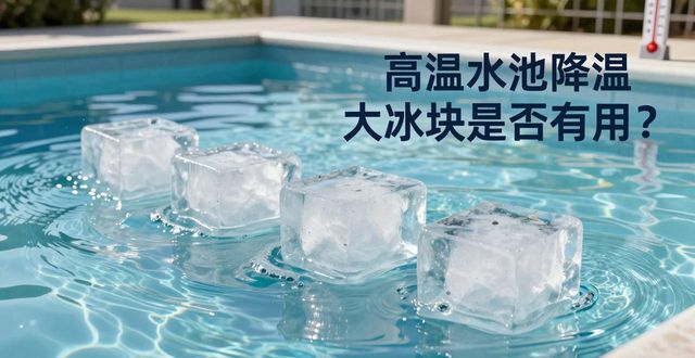 亳州高温水池降温大冰块，到底管不管用？